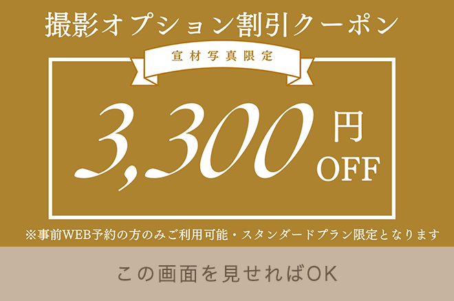 3,300円offクーポン